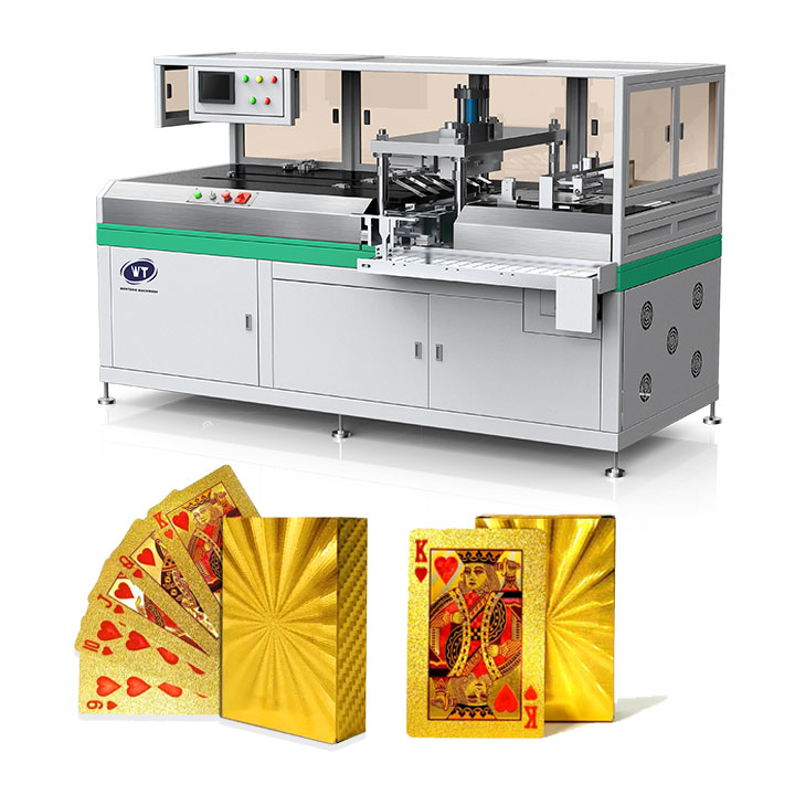 Semi-Automatically Gold Foil Playing Card Cutter Machine