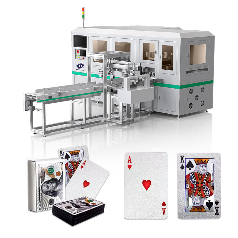 Silver Foil Poker Cards Cutting Machine