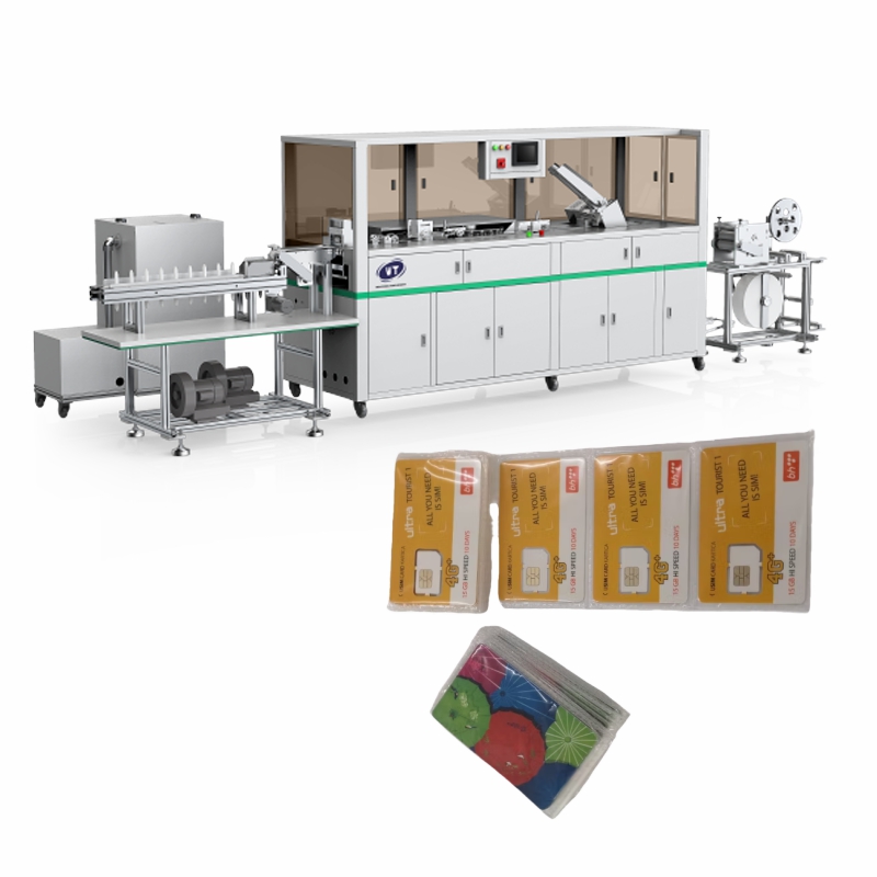 Plastic Cards Wrapping Machine