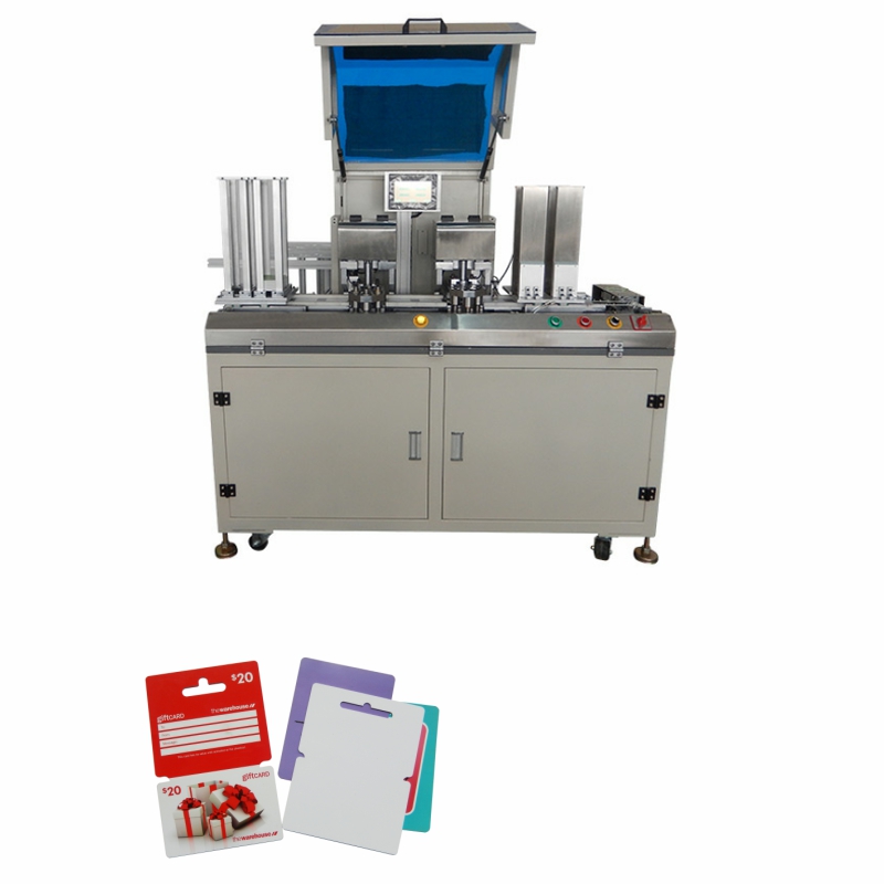 PVC Hole Punching And Creasing Machine