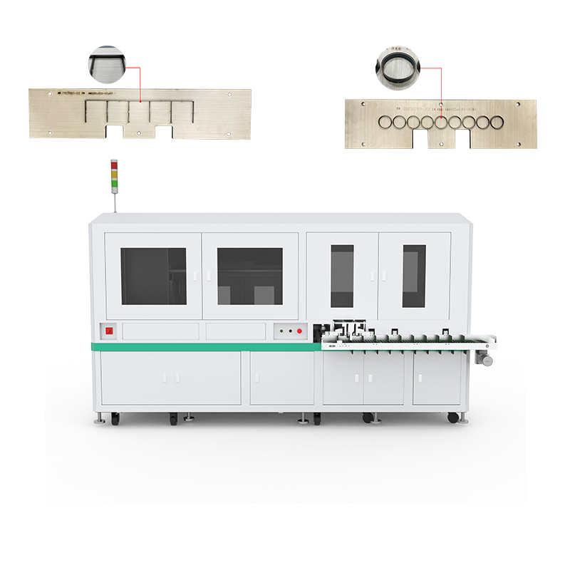 Step by step feeding and cutting machine