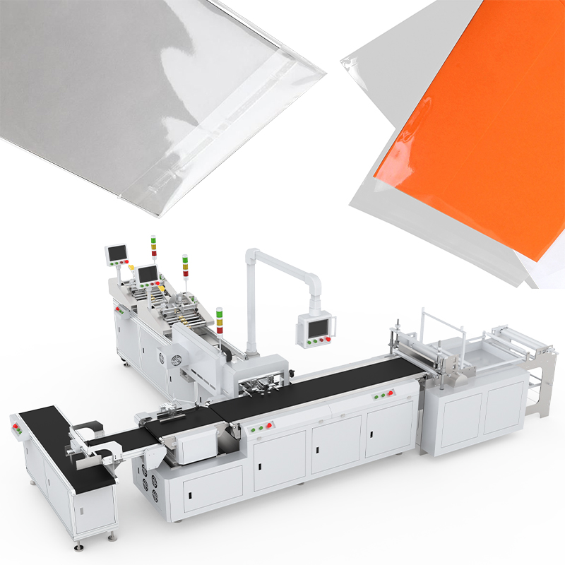 Self-adhesive bag packaging machine