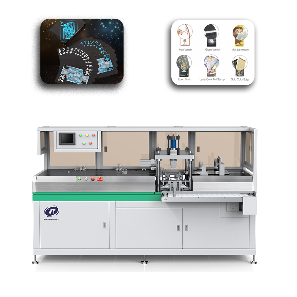 Game card punching machine