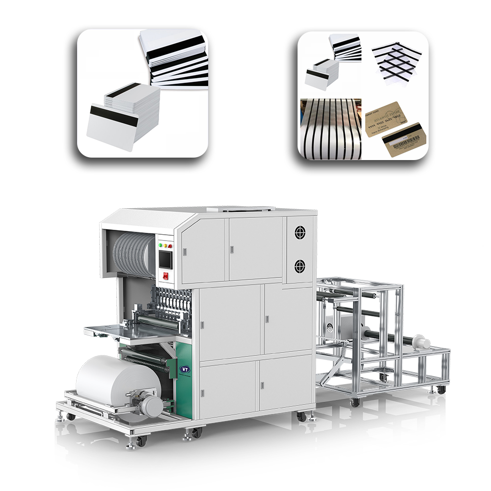 Film magnetic stripe machine