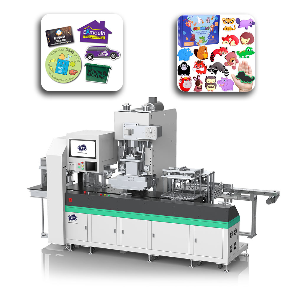 Magnetic die-cutting machine