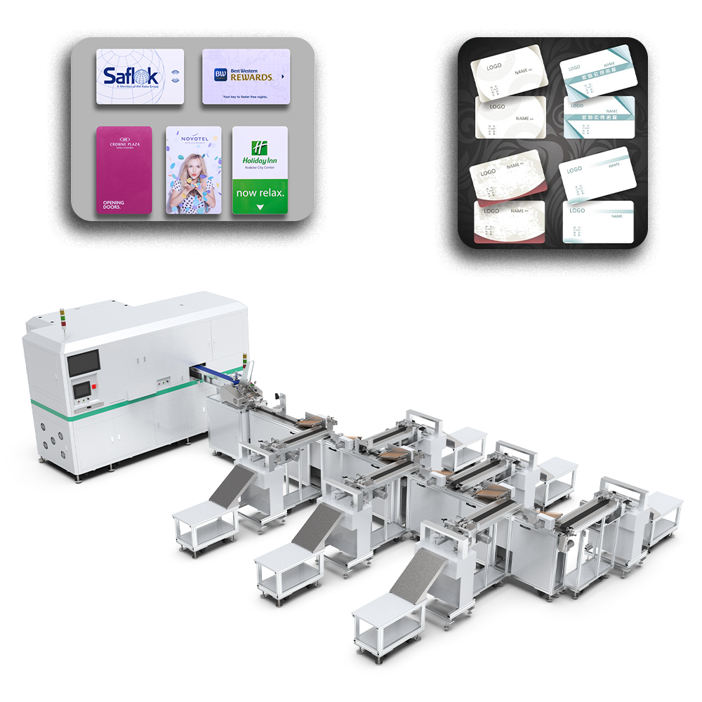 smart card punching machine