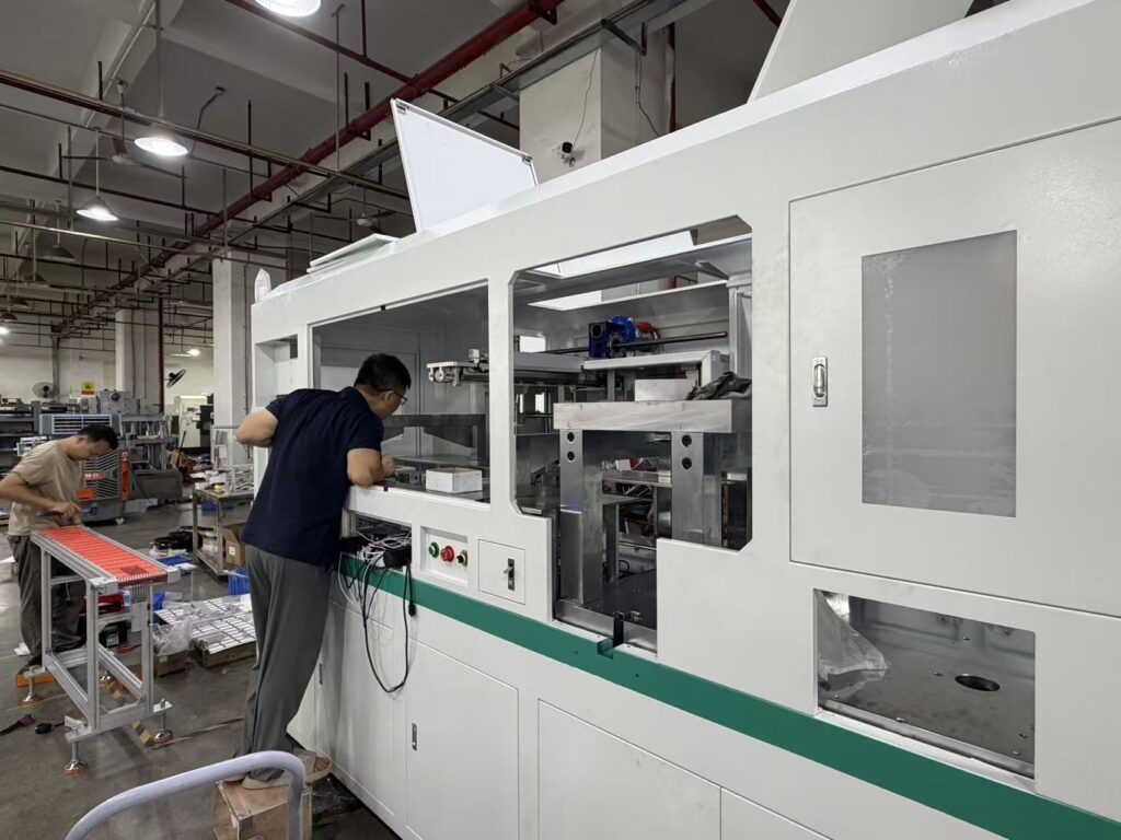 Photo of troubleshooting card punching machine malfunction