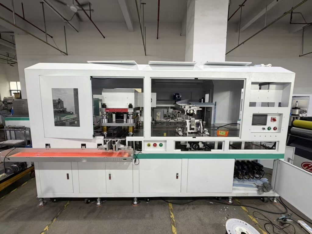 Production drawing of card punching machine